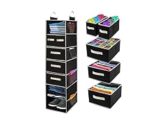 Hanging Closet Organizer with Drawers