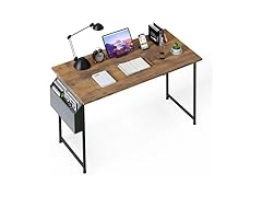 YSSOA Small Space Writing Desk with Headphone Hooks