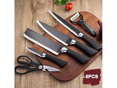 6-Piece Non-Stick Culinary Knife Set