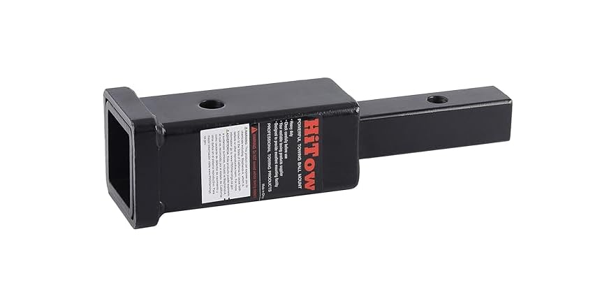 HITOWMFG 1-1/4 inches to 2 inches Hitch Adapter