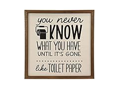 Wall Things Co.Toilet Paper Sign