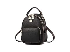 Gashen Women's Mini PU Leather Backpack