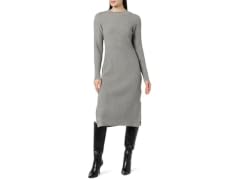 The Drop Midi Dress, Heather Frost (M)