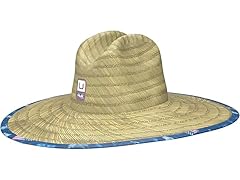 HUK Kids Straw Beach Hat