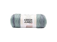 Caron Yarn Jumbo Print OMB WHTE Water