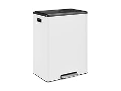 OUTLANE 16 Gal Step-On Recycling Bin