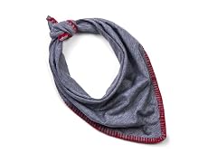 The Dodo Dog Bandana, Grey Marled; One Size F