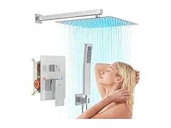 Hawkrown 12 Inch Luxury Rain Shower Faucet Set
