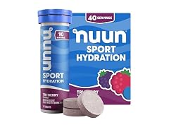10PK Nuun Sport Electrolyte Tablets, Tri-Berry