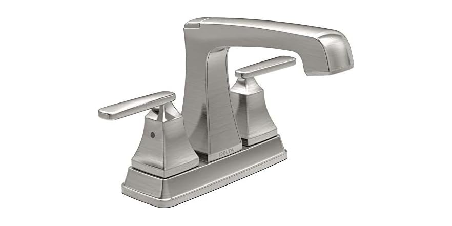 Delta Ashlyn 2564-SSTP-DST Centerset Bathroom Faucet, Stainless