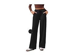 Women’s Fleece Wide Leg Sweatpants