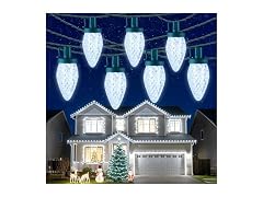 Minetom C9 LED Christmas Lights Outdoor, 81FT