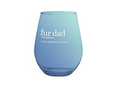 Slant Collections Pet Parent Wine Glass