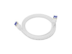 QualGear RJ45 Cat 7 Flat Ethernet Cable