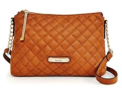 Nicole Miller New York Lena Quilted TZ Crossbody Handbag
