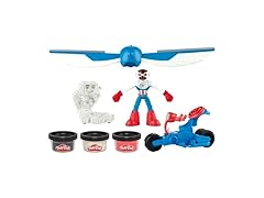 Play-Doh Marvel Captain America Moto-Slicer