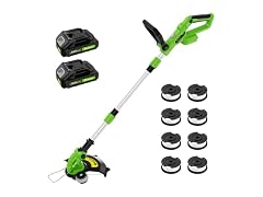 20V Electric String Trimmer, 2X 2.0Ah Battery