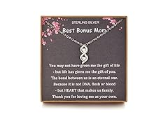 MILEPOSTJEW Bonus Mom Necklace