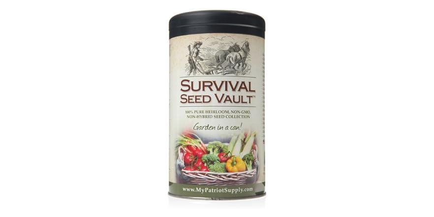 Survival Seed Vault by Patriot Seeds