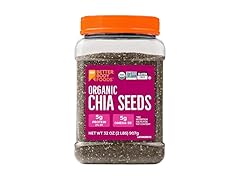 BetterBody Foods Organic Chia Seeds 2 lbs, 32 oz
