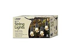 48-foot Outdoor String Lights