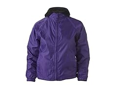 Reversible Fleece Purple Jacket Girls 16