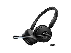 Anker PowerConf H500, Bluetooth Dual-Ear Headset with Microp (Open Box)