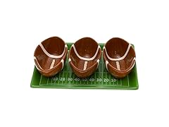 Boston International Football Party Platter with Three Bowls