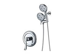 ELLO&ALLO Bathroom Shower Faucet Set Mixing Kit