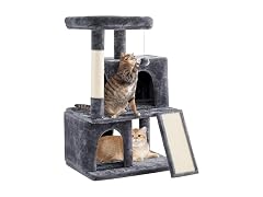 Yaheetech 42in Cat Tree Tower with Large Perch