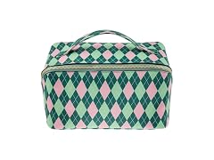 Karma Jumbo Travel Toiletry Bag Argyle
