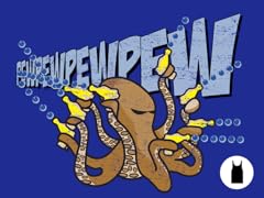 Octopus with Bubble Gun Goes PEWPEW Unisex Tank