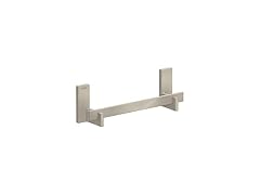 AXOR Universal Rectangular Towel Bar, 12" in Brushed Nickel