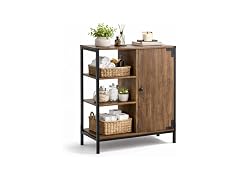 Landia Home CVA6114U Floor Cabinet Brown