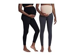 Motherhood Black/Char 2Pack Legging (S)