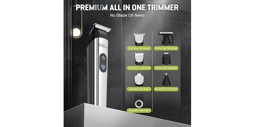 Bright Up Razor Brightup Beard Trimmer