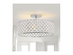 Parrot Uncle BBD5001CR Small 15" Crystal Chandeliers 