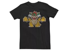 Nintendo Bowser Men's Tee Black (2X)