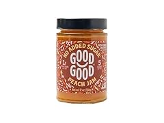 GOOD GOOD Sugar Free Peach Jam, 12oz