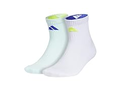 adidas High Quarter Socks (2-Pair)
