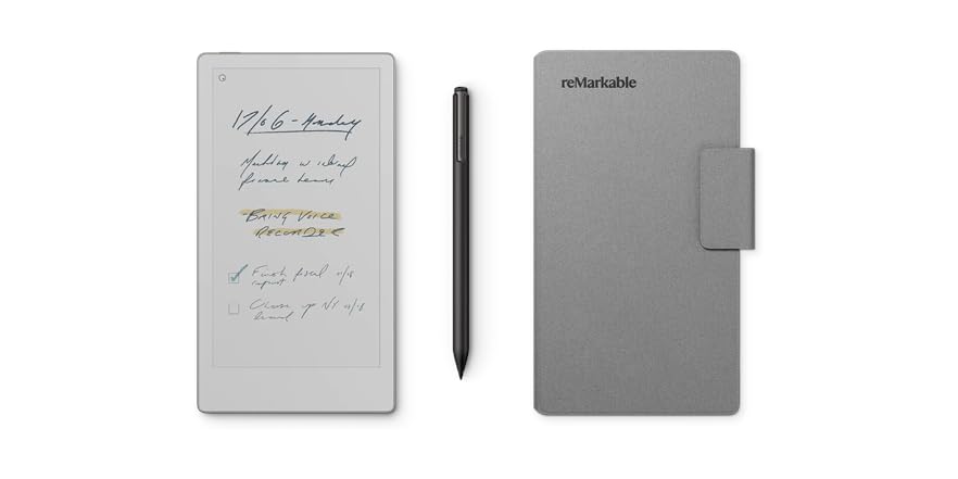 Certified Refurb reMarkable Paper Pro Move Bundle for $380, $342 for new customers + free shipping w/ Prime