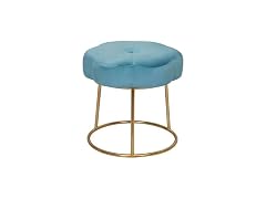 Linon Talulah Vanity Blue Gold