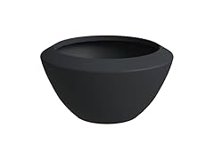 LeisureMod VP15BL Vessel Planter Black
