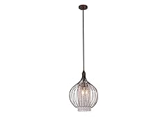 WAREHOUSE OF TIFFANY, INC Kate 1-light Chandelier