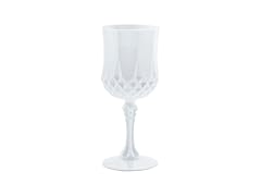 Fun Express White Patterned Plastic Wine Glasses - 12 Ct.