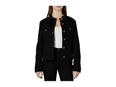 Amazon Essentials Womens Denim Trucker Jacket