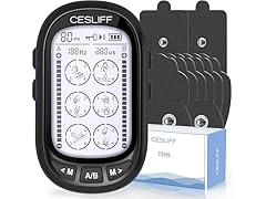 CESLIFF Dual Channel TENS EMS Unit