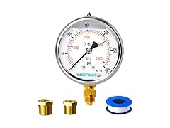 Hansfelds 0-300psi Pressure Gauge