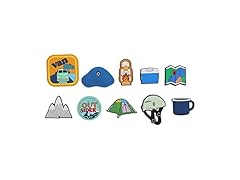 Crocs Boys' Classic Graphic Monster Print Clogs Jibbitz