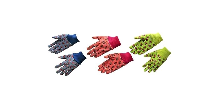 G & F Products JustForKids Garden Gloves